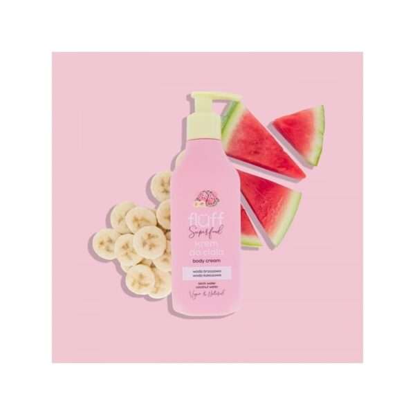 FLUFF Body Cream Banana and Watermelon Kehakreem 200ml.