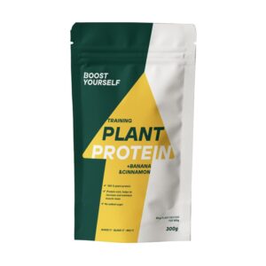 BOOST YOURSELF training spordisarja tooted toetavad sind terve treeningprotsessi jooksul. Shake it – blend it – mix it Tegusa treeningu puhul ei saa üle ega ümber valkudest, mida sisaldavad meie toote taimsed proteiinid! Neile, kellele ei sobi või kes ei soovi loomset valku, on meie taimne proteiin ideaalne valik. Ükskõik, kas oled harrastaja või professionaal, TRAINING PLANT BASED PROTEIN toetab sind treeningu ajal igati. Treeningu ajal tarbimiseks. Valgurikas, aitab kaasa lihasmassi kasvule ja säilimisele. 2 spl (20 g) = 14g puhast taimset proteiini. Kaarob aitab suurendada täiskõhutunnet 100 % taimne valk Gluteenivaba. Eestis toodetud. JAMAVABA toode, ei sisalda lisaaineid ega lisatud suhkruid.