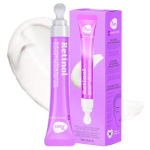 Silmaümbruskreem 7DAYS MY BEAUTY WEEK RETINOL “RE-FRESH” jahutava keraamilise aplikaatoriga. Retinooli ja hüaluroonhappe rekordiliselt kõrge kontsentratsioon tagab: • Vananemisvastase toime. Retinool minimeerib peened jooned ja kortsud, indutseerib rakkude uuenemist, suurendab kollageeni tootmist ja naha elastsust. • Niisutuse. Hüaluroonhape niisutab, värskendab ja silub nahka intensiivselt ning taastab hüdrolipiidide tasakaalu, muudab naha elastseks ja silub kortse. • Lifting efekti. Kreem võitleb tumedate silmaaluste ja väsimusjälgedega. “RE-FRESH” jahutav metallist aplikaator eemaldab tursed, lõdvestab lihaseid, aitab parandada mikrotsirkulatsiooni ja süvendada aktiivsete komponentide läbitungimist. Puhastage nahka tavalise näopuhastusvahendiga.