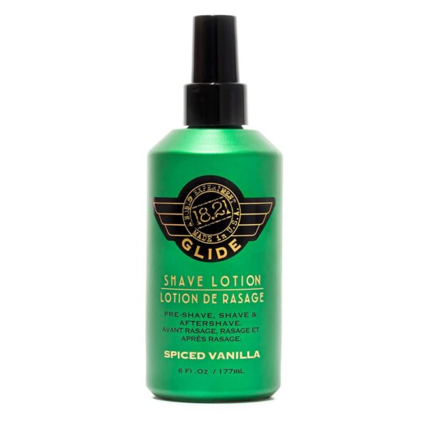 3-In-1 18.21 Man Made Glide Shaving Lotion Spiced Vanilla, Läbipaistev Raseerimisgeel Koos Raseerimiseelse-Ja Järgse Palsamiga 177ml.Vürtsika vanilje lõhnaga raseerimisgeel toimib pealekandmisel kui raseerimiseelne palsam, pehmendades näonahka. Raseerimise ajal kaitseb ja niisutab see nahka. Raseerimisjärgselt rahustab, leevendab ärritust ja kiirendab naharakkude taastumist.